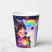 Enchanted Christmas Glow Paper Cups