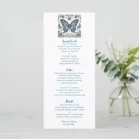 Butterfly Wedding  Menu