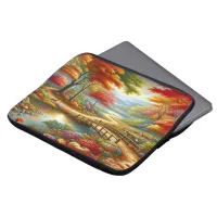 Enchanted Fantasy Autumn Forest Pathway | Laptop Sleeve