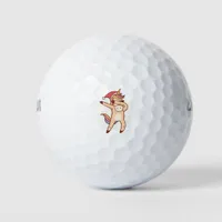 unicorn christmas golf balls