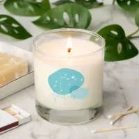 Aquarius Zodiac Sign Scented Candle