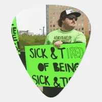 Lyme Disease Awareness Guitar Pick