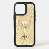 Golden Ray Of Light Guardian Angel Gold iPhone 16 Pro Max Case