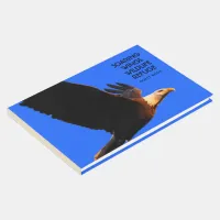 Bald Eagle in Flight Wildlife Nature Guest Book