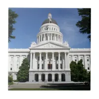 Capitol Majesty: Sacramento's Timeless Icon Ceramic Tile
