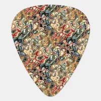 Abstract Art Guitar Pick