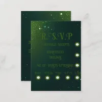 Elegant Sparkle Wedding  Enclosure Card