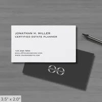 Simple Double Sided Custom Logo Business Card