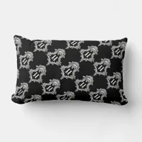 H Monogram Initial Throw Pillow