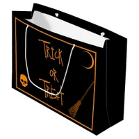 Halloween Trick or Treat  Large Gift Bag