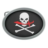 Jolly Roger(cutlass) Belt Buckle