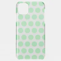 Mint Green Polka Dots iPhone 11 Pro Max Case