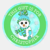 This Gift is for Christmas Gift Tag