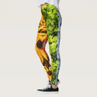 Colors of the Changing Seasons Quadriptych Leggings
