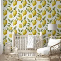 Cute Citrus Yellow Lemon  Wallpaper
