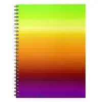 Spectrum of Horizontal Colors -3 Notebook