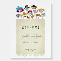 Margs & Matrimony Fiesta Mexican Couples Shower Foam Board