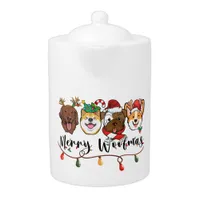 Merry Woofmas Teapot