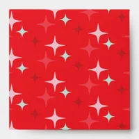 Christmas Stars Square Envelope