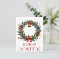 Wreath Christmas Card