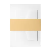 Sand Color Invitation Belly Band