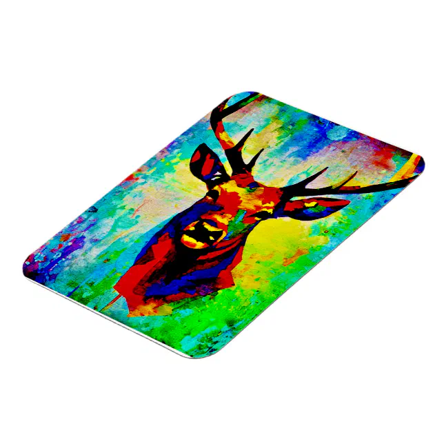 cerf majestueux - Proud stag Magnet