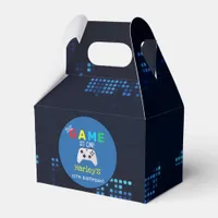 The Game Is On! Custom Photo Video Game Birthday Favor Boxes