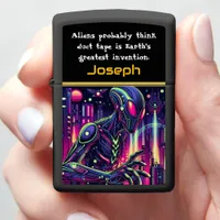 UFO Sighting Near Area 51 Zippo Lighter