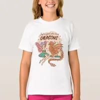 Just a Girl Who Loves Dragons Fairy T-Shirt