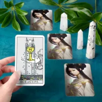 Vintage Japanese Princess fancy Dress Fantasy Tarot Cards