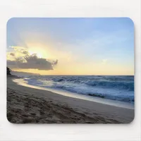 Coastal Beach Seascape Mouse Pad