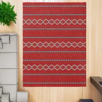 Southwest Mesas Red & Turquoise 12x9 Rug