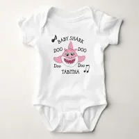 Personalized Baby Shark Baby's Baby Bodysuit