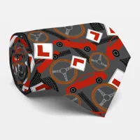 Driving Instructor Novelty Patterned Neck Tie