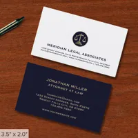 Simple Modern Legal Business Card