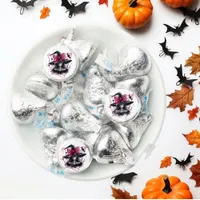 Pink and Black Coquette Halloween Hershey®'s Kisses®