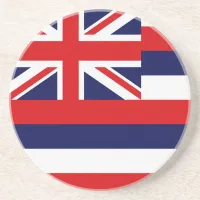 Hawaii State Flag Drink Coaster