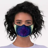 Ethereal Swirl Premium Face Mask