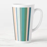 Modern New Season Stripes Latte Mug