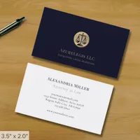 Professional Legal Services Business Card