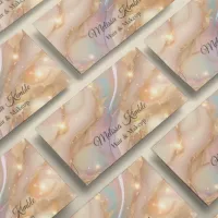 Holographic Purple Glitter  Business Card