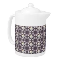 Teapot - Purple Quilt Pattern