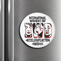 International Women's Day | Accelerate Action Magnet