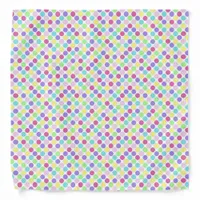 Fun Colorful Polka Dots Bandana