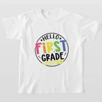 Hello First grade back to school kids T-Shirt