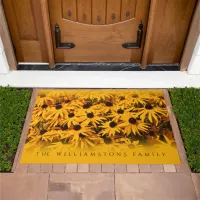 Beautiful Rudbeckia Fulgida / Orange Coneflowers Doormat