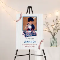 Rookie of the Year Photo Birthday Welcome Sign