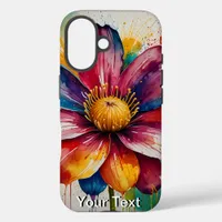 OtterBox Flower Watercolour  iPhone 16 Case