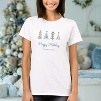 Cute Scandinavian Christmas trees  T-Shirt