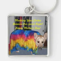 Mother's Day Modeling Clothes Keychain